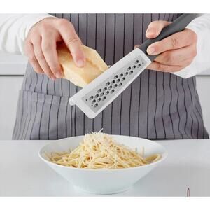 IKEA Space Saver Grater with Handle Stainless Steel Dark Gray – NEW